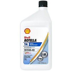 Rotella 550019919 T Triple Protection 15W-40 Heavy Duty Diesel Engine Oil (CJ-4) - 2.5 Gal.