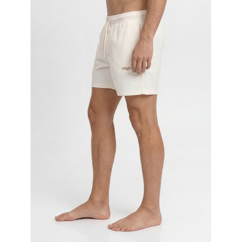 JACK & JONES Jpstmaui Norrebro Swim Shorts, Bianco Antico, L