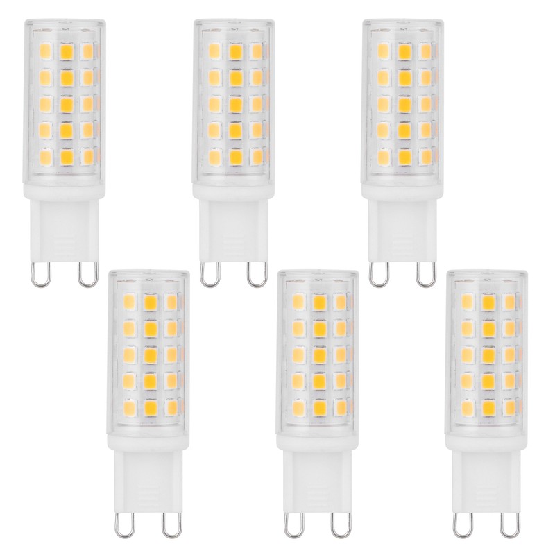 10PCS G9 Base LED Light Bulb 4W 54LED BiPin Bulb