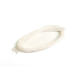 Nippon Chuko Inazuma Mizuhiki 35.4 inches (90 cm), White MIZUHIKI-1