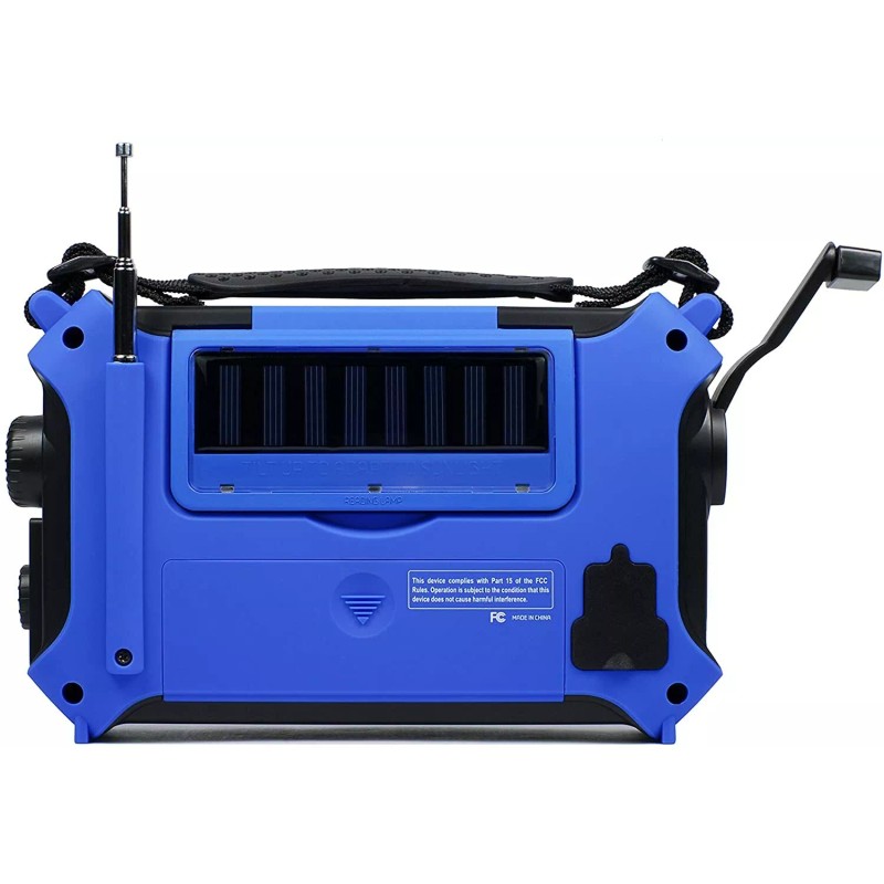 Kaito KA500 Solar Crank AM FM Weather Emergency Alert Radio