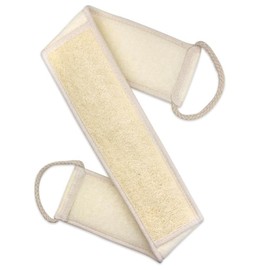 Natural Loofah Back Scrubber for Shower,Exfoliating Bath Luffa Sponge Made from Organic Loofa for Men and Women(1Pack)
