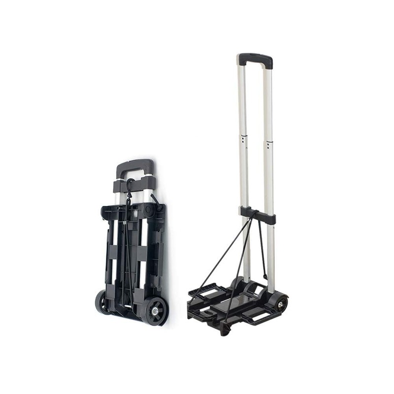 APOXCON Folding Hand Truck, 120 lbs Capacity Luggage Cart with