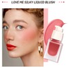 Liquid Blush Cheek Gel Cream Face Blush Makeup Pigmented Natural