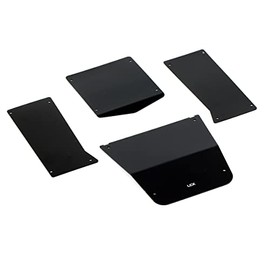 LCX Racing 1/10th RC Crawler Car Aluminum Roll Cage Body Plate Roll Cage Chassis Panel Body Panel for Axial Capra Unlimited Trail Buggy UTB10, Upgrades Parts Accessories