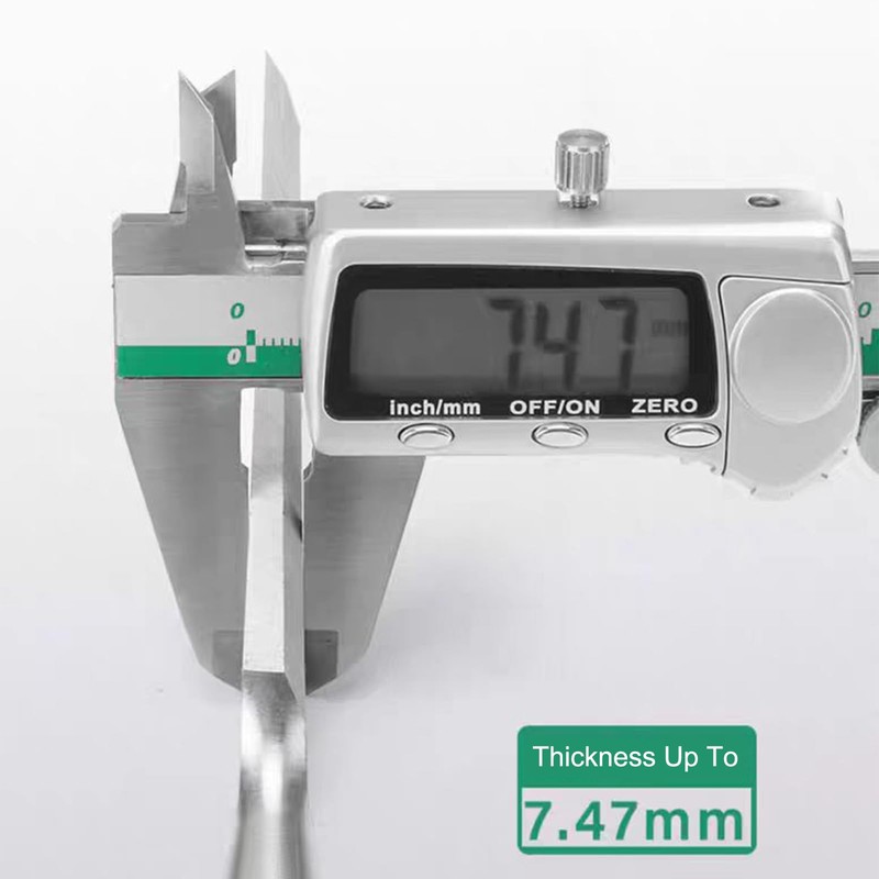 BJDSI 1/2" Wide Blade Wood Chisel,Extended Length,Sharp,High Hardness,Monolithic Construction.