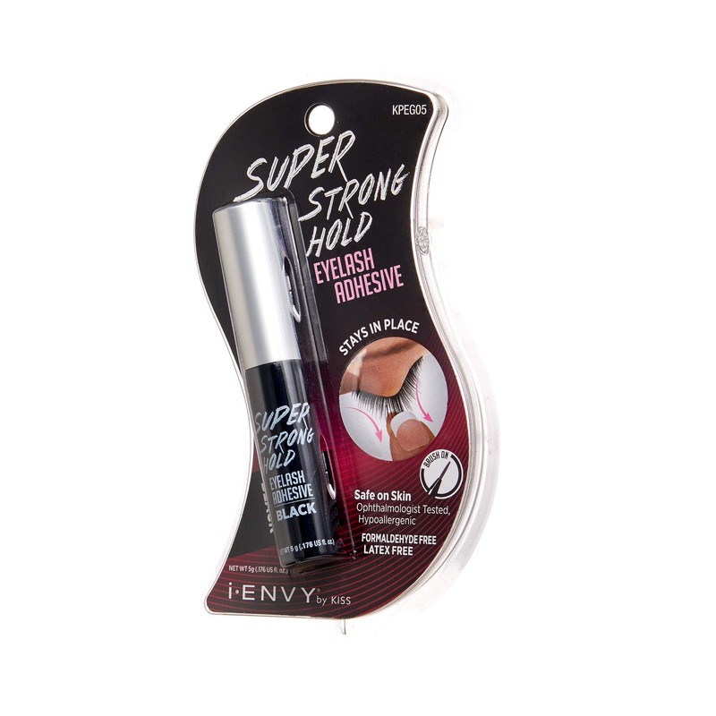 i-ENVY By KISS Super Strong Hold Eyelash Adhesive Waterproof, Long-Lasting