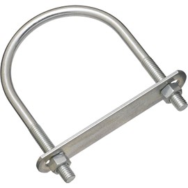 National Hardware N222-224 2190BC U Bolt in Zinc plated