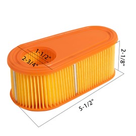 DemJamr 795066 Air Filter for Toro Time Master 20199 20200 21199 21200 Husqvarna HD775HW HU775AWD HU775H Lawn Mower 775 775EX 800 800E 825E 850 850E 875EX 950E Series Engine with Spark Plug