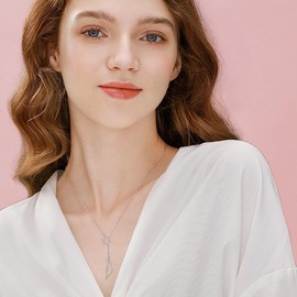 CUPENDA Israel Necklace Sterling Silver Star of David Israel Map Pendant Necklace Jewish Jewelry Gifts for Women