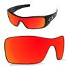 1.6MM Replacement Lenses Compatible With Oakley Batwolf OO9101 Sunglasses, Anti-Scratch