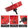 6-5/16 Inch (160mm) M42 Bi-Metal Hole Saw, Hex Shank Hole
