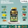 Wormwood Supplement - 6in1 with Dandelion, Turmeric, Black Walnut, Apple