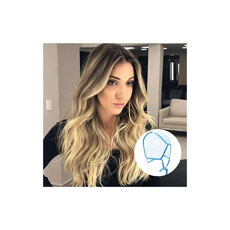 Hair Highlighting Kit Disposable Highlight Cap Coloring Dye Tool Set