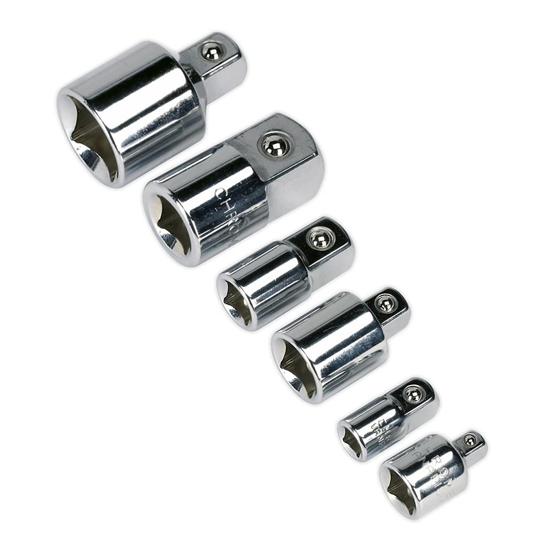 Sealey Ak2736 Socket Adaptor Set 6Pc