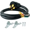 Eastman 5 Feet Electric Range Cord, 40 Amps 4-Prong Wire,