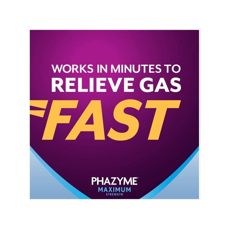 Phazyme Maximum Strength 250mg Anti Gas 24 ct. Softgel (Pack