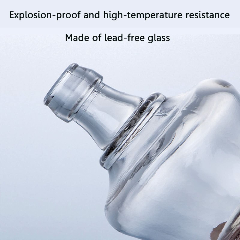 Empty Alcohol Lamp Bottle Glass Alcohol Burner Lamp Dental Lab