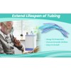 20 Pack Oxygen Portable Hose Support, Nasal Cannula Support Straightener
