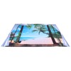 Window Beach Landscape Pattern Tapestry Wall Hanging for Living Room