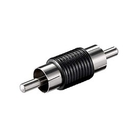 Goobay 11609 RCA adapter; male to male - RCA male > RCA male