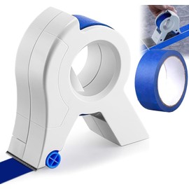 WADY Professional Masking Tape Dispenser & Applicator, Portable Painters Tape Cutter for Precise Painting, Multi-Purpose Masking Tool with Built-in Tape Holder