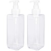 UUJOLY Foaming Soap Dispenser 1L (33.8oz) Refillable Plastic Pump Bottle