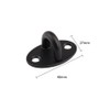 JIHUOO 4 Pcs Stainless Steel Pad Eye Hooks Plate U