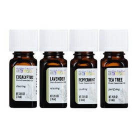AURA CACIA DISCOVER ESSENTIAL OILS KIT 4-PACK