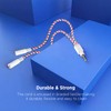 DUKABEL Headphone Splitter, 3.5mm Splitter Cable for Headset [Fine Braided