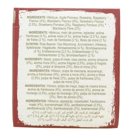Brodies Tea, Red Berry Crush, Caffeine Free Tea Imported from Scotland, Box of 20 Tag and Envelope Bags (Pack of 1)