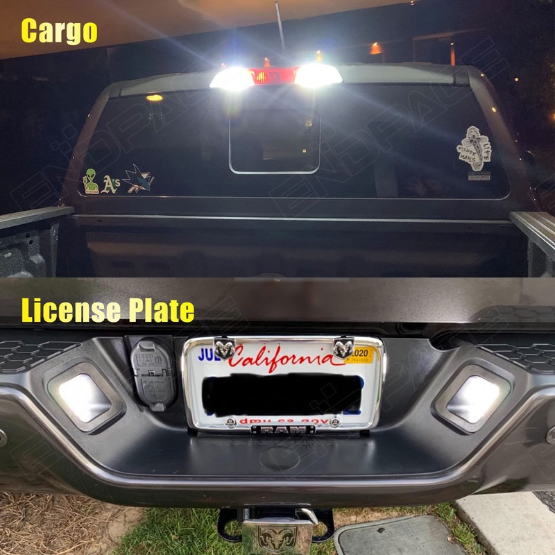 ENDPAGE 10-Pieces Ram Interior LED Light Kit for Dodge Ram