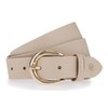 Tamaris Leather Belt W100 Nude