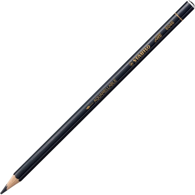 3x Stabilo-All Pencils, Black (Black)