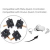 Ruimou 14Pcs Joystick Repair and Replacement Kit Compatible with Oculus