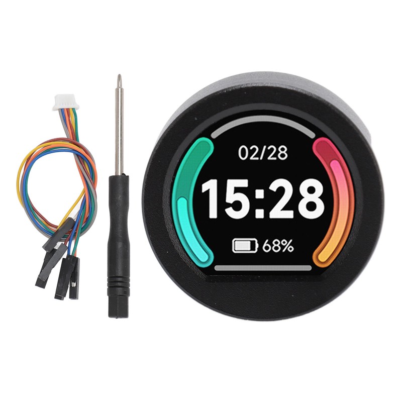 For RP2040 MCU Microcontroller Development Board 0.99inch Round LCD IPS
