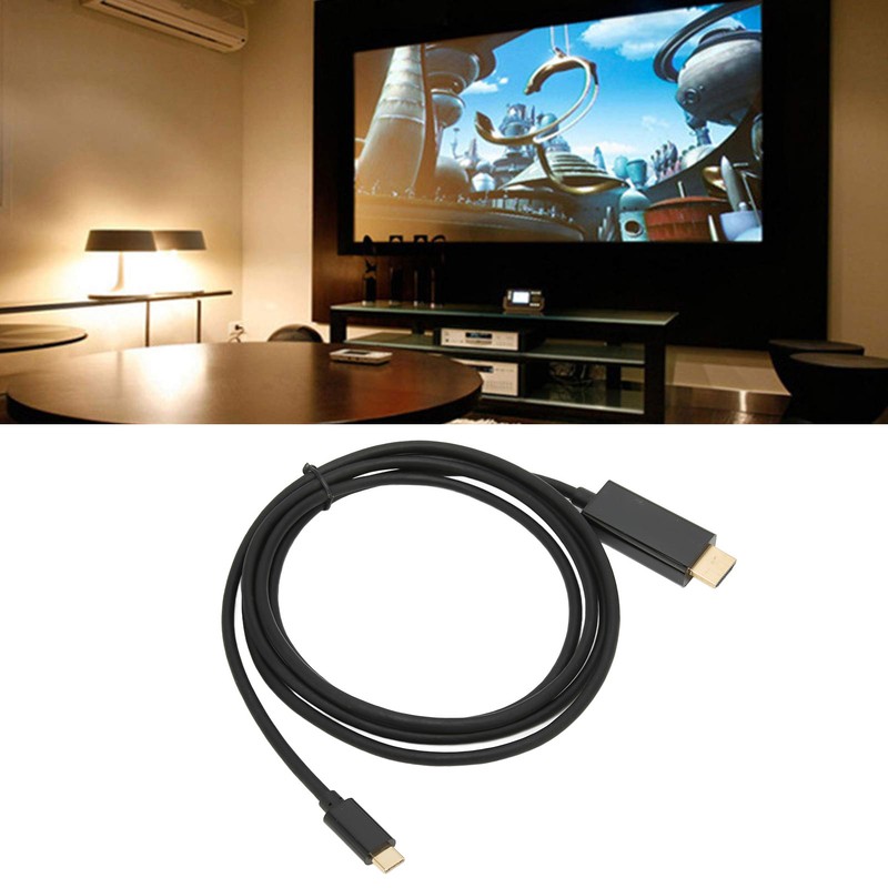 TypeC to High Definition Multimedia Interface Cable Plug and Play