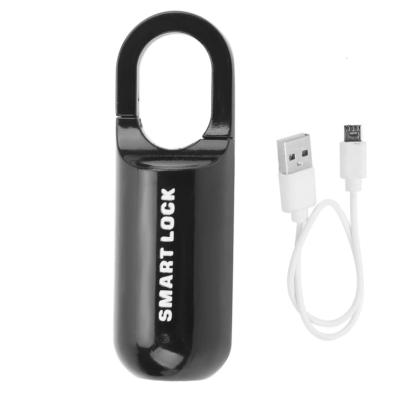 Fingerprint Lock Thumbprint Padlock for Doors, Cabinets, Backpacks, Lockers -