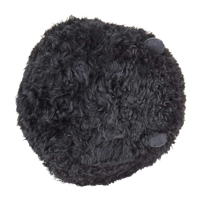 SARO LIFESTYLE Baa Baa Baby Lamb Poly Filled Throw Pillow,