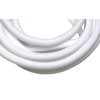 On1shelf 19.5mm - 10m White Flexible Corrugated Unsplit Pipe