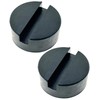HTharros Universal Hydraulic Garage Jack Rubber Pads - Slip Prevention,