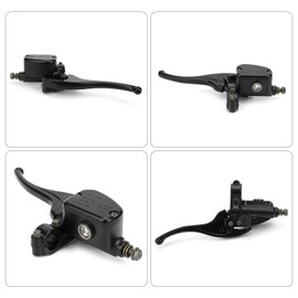 Motorcycle Master Cylinder Hydraulic Clutch Lever Master Cylinder Left Side Universal for Motorcycle with 7/8in Handlebars