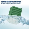 Superior Leak-Proof Silicone Travel Soap Case with Drainage Lid/Layer, Compact