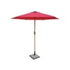 Marrin Everyday Sustainable Patio Umbrella - 8' Red Canopy With