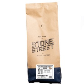 Stone Street Cold Brew Decaf Coffee, Swiss Water Process, Low Acid, 100% Arabica, Gourmet Coffee, Coarse Ground, Medium Roast, 2 LB