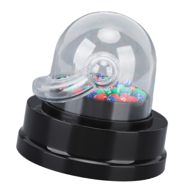 Electric Shake Lucky Ball Machine Mini Lottery Machine Portable Fortunate