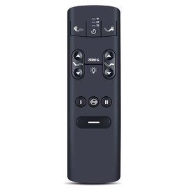 RYQIFR F398A Replacement Remote Control for Serta Motion Perfect 4 (IV), SERTA Tempur-Pedic TEMPUR-Ergo Adjustable Bed RF398A