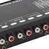 Car Audio Equalizer 5 Bands Tuning Crossover Amplifier Graphic EQ