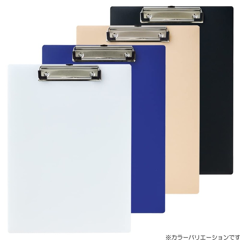 Lihit Lab Binder Antibacterial Clipboard Lightweight A4 Milky A2990-1
