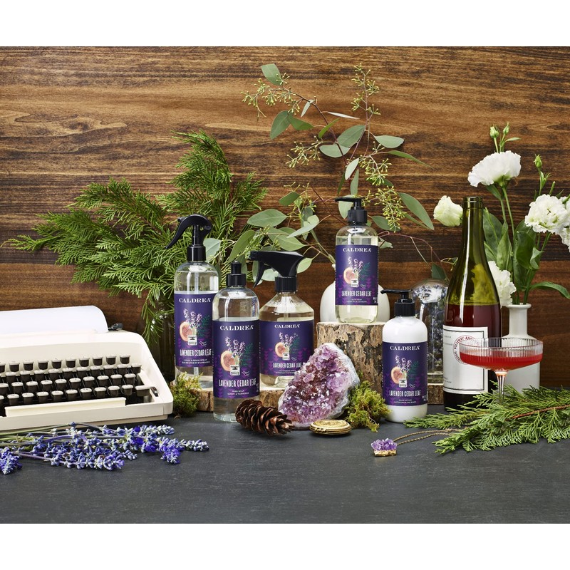 Caldrea Dish Soap, Biodegradable Dishwashing Liquid made with Soap Bark